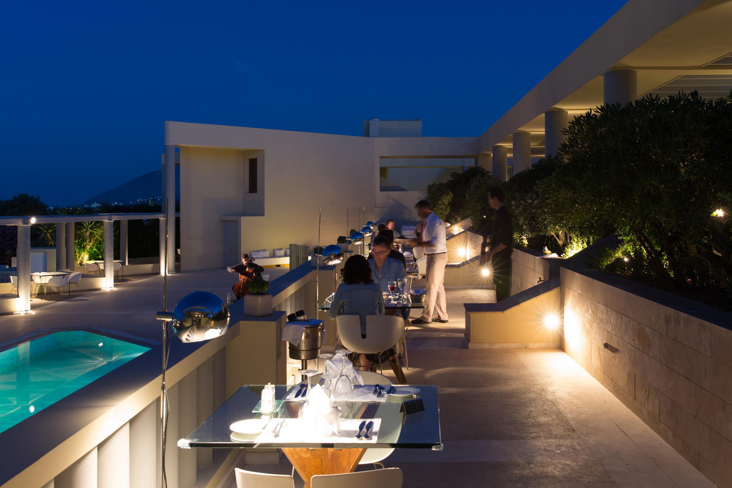 The Majestic Hotel Fira  Luaran gambar